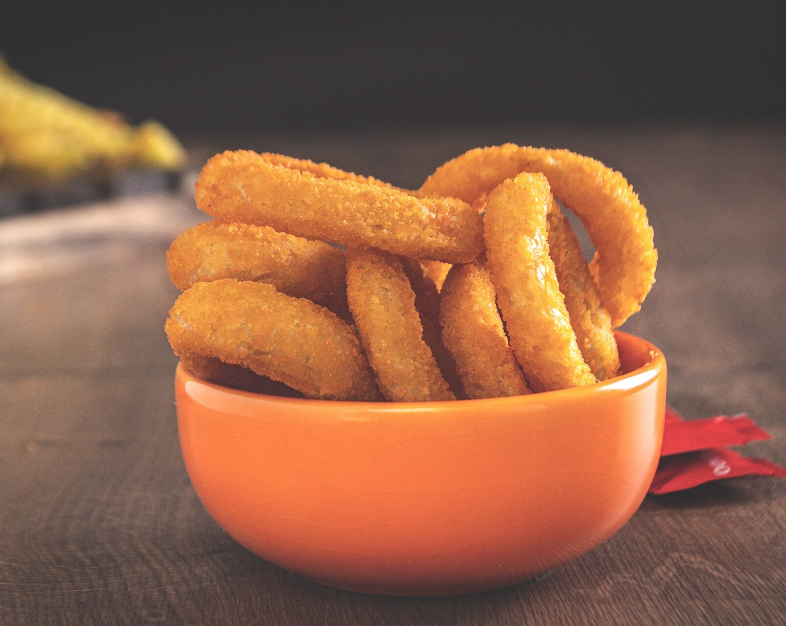 Crispy onion rings