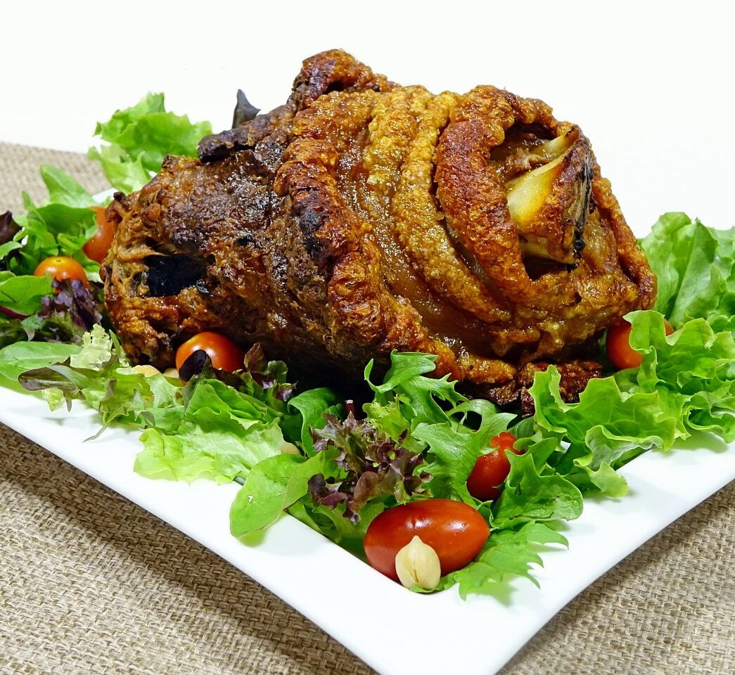 Berlin Pork Knuckle. Traditional eisbein recipe