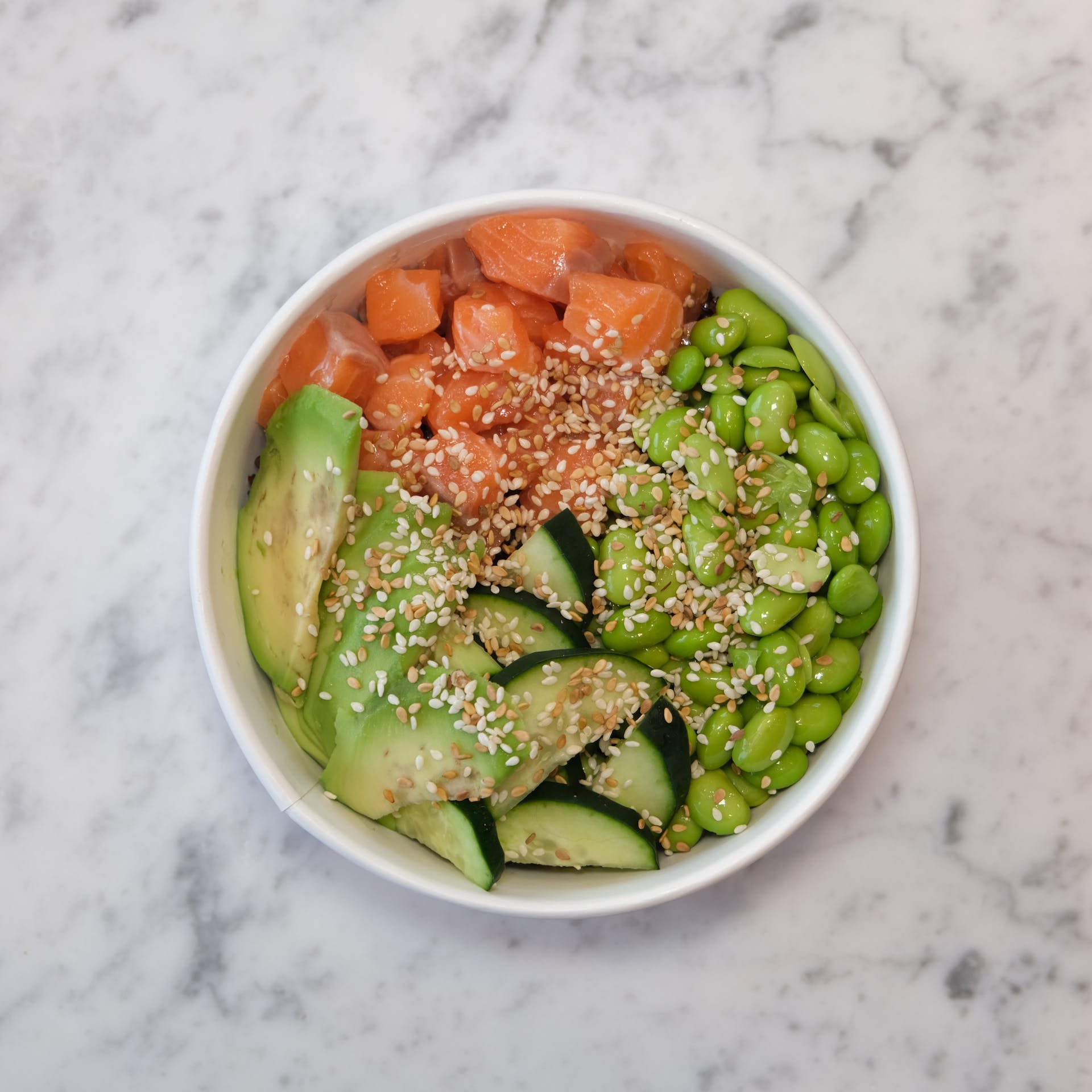 Smoked Salmon Poke Bowl