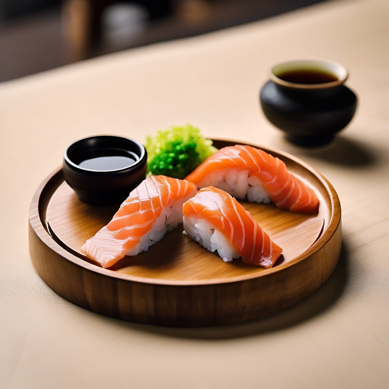 Recipe for Salmon Nigiri