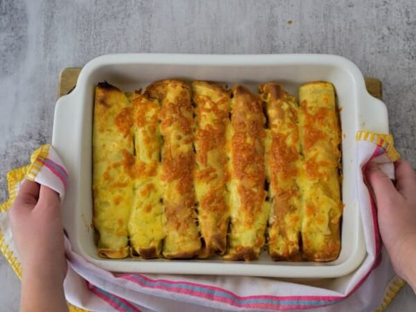 Recipe for Mexican beef enchiladas